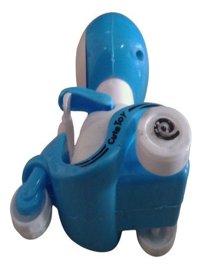 ZOKCY (Pack of 1 Pcs Cute Scooty Driving Toy for Kids/Plastic scooty Toy for Kids/Scooty Cartoon pet Toy for Kid Boys & Girls/Playing Indoor & Outdoor - Image 5